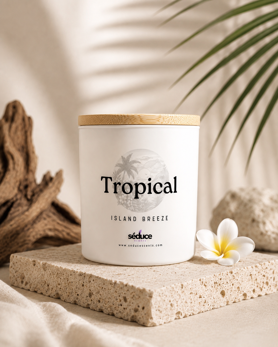 Tropical – Island Breeze | Single Wick Wax Candle