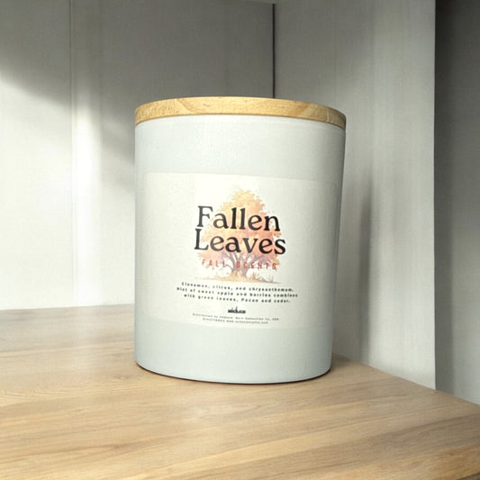 Fall Scents Fallen Leaves Double Wick Candle