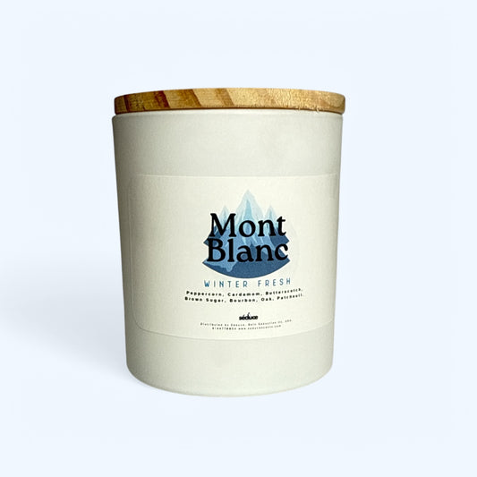 Winter Fresh Mont Blanc Single Wick Candle