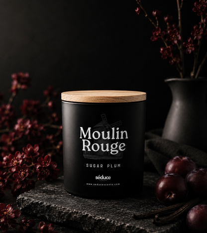Moulin Rouge - Sugar Plum | Single Wick Soy Wax Candle