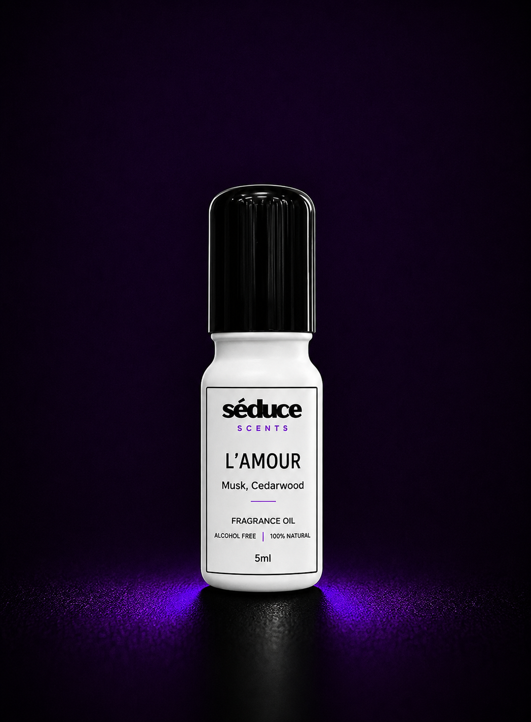 L'amour - Musk, Cedarwood | Fragrance Body Oil | 5ml