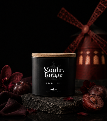 Moulin Rouge - Sugar Plum | Double Wick Wax Candle