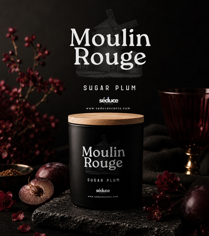 Moulin Rouge - Sugar Plum | Single Wick Soy Wax Candle