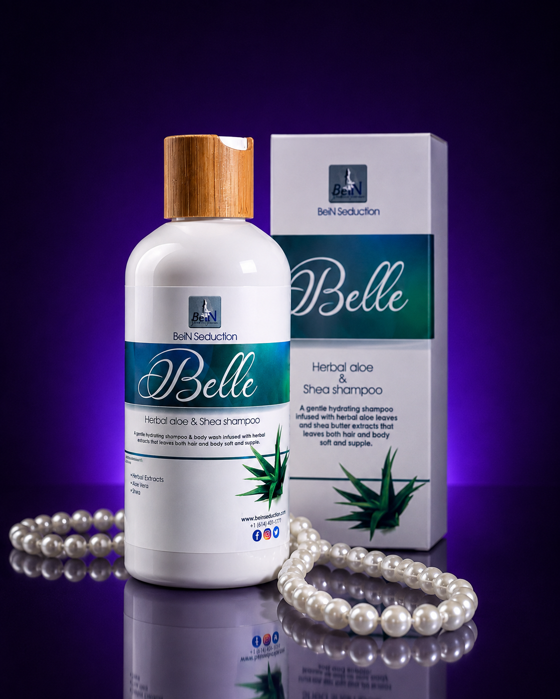 Belle | Herbal Aloe & Shea Hair Shampoo