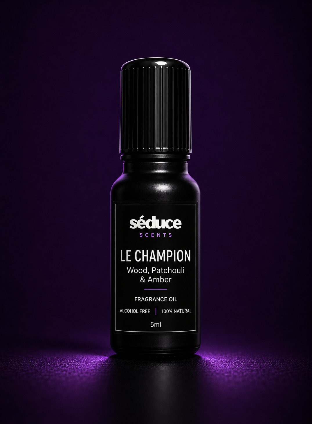 Le Champion - Wood, Patchouli, Amber | Fragrance Body Oil | 5ml