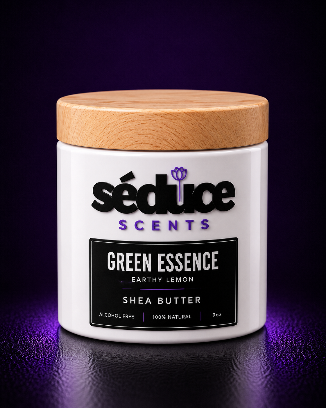 Green Essence – Earthy Lemon | Shea Butter | 9oz