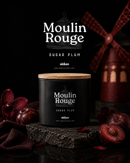 Moulin Rouge - Sugar Plum | Double Wick Wax Candle