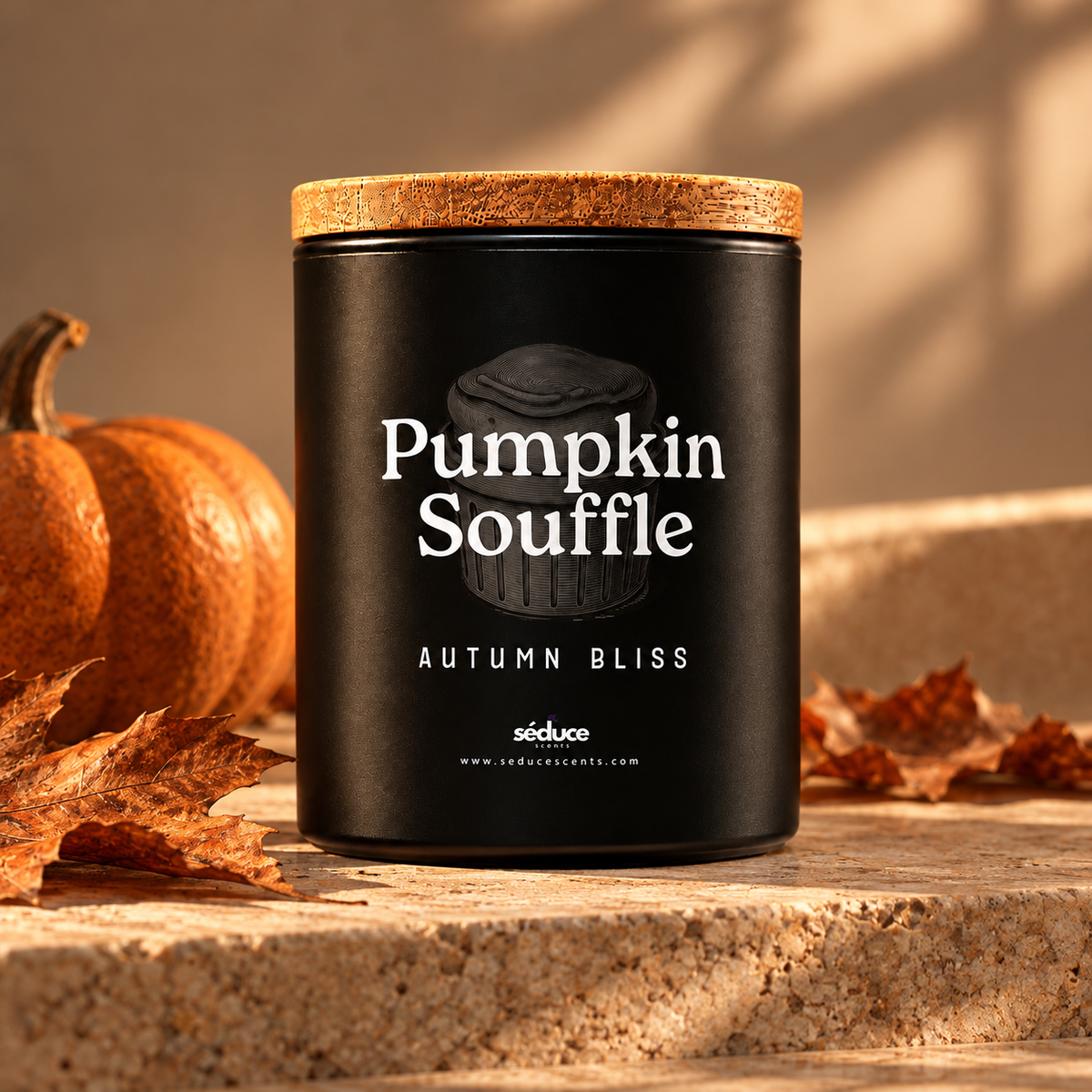 Pumpkin Souffle - Autum Bliss | Single Wick Candle