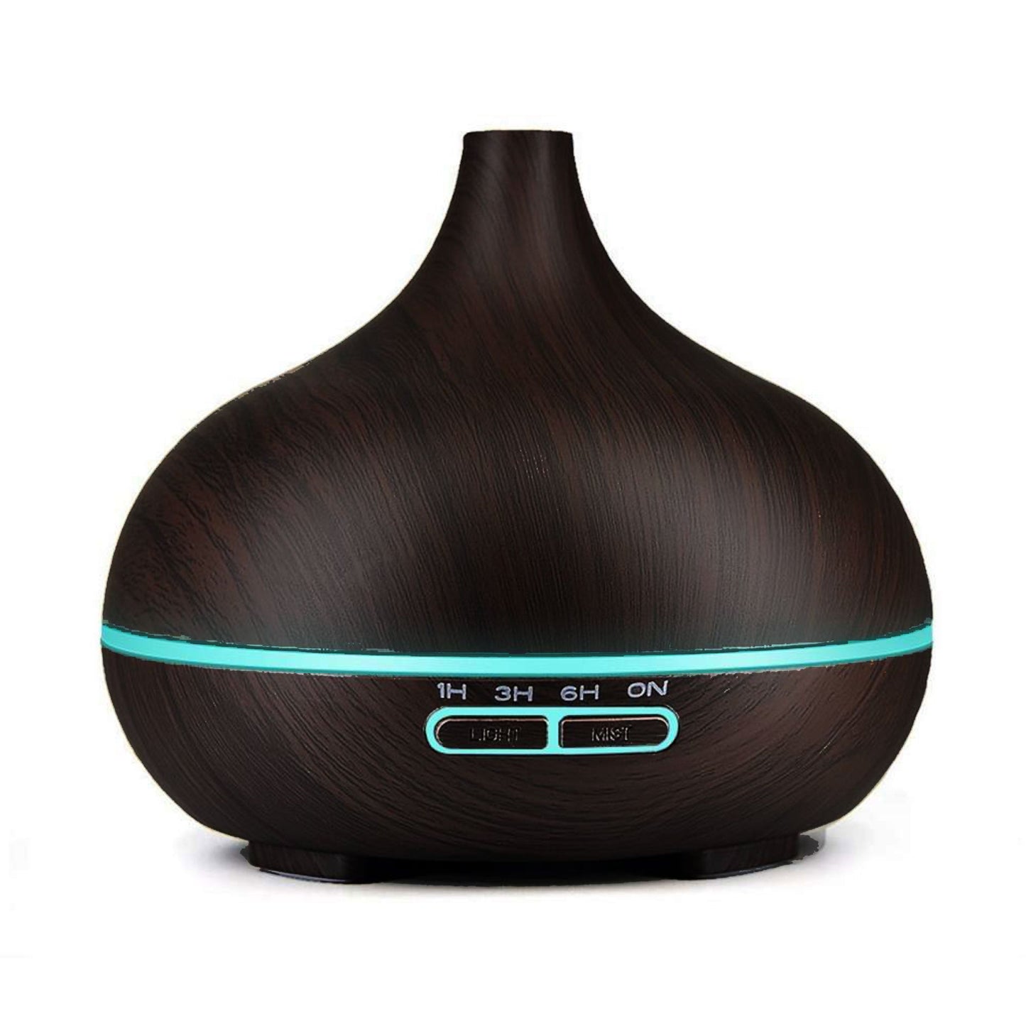 Black Round Wood Grain Diffusers