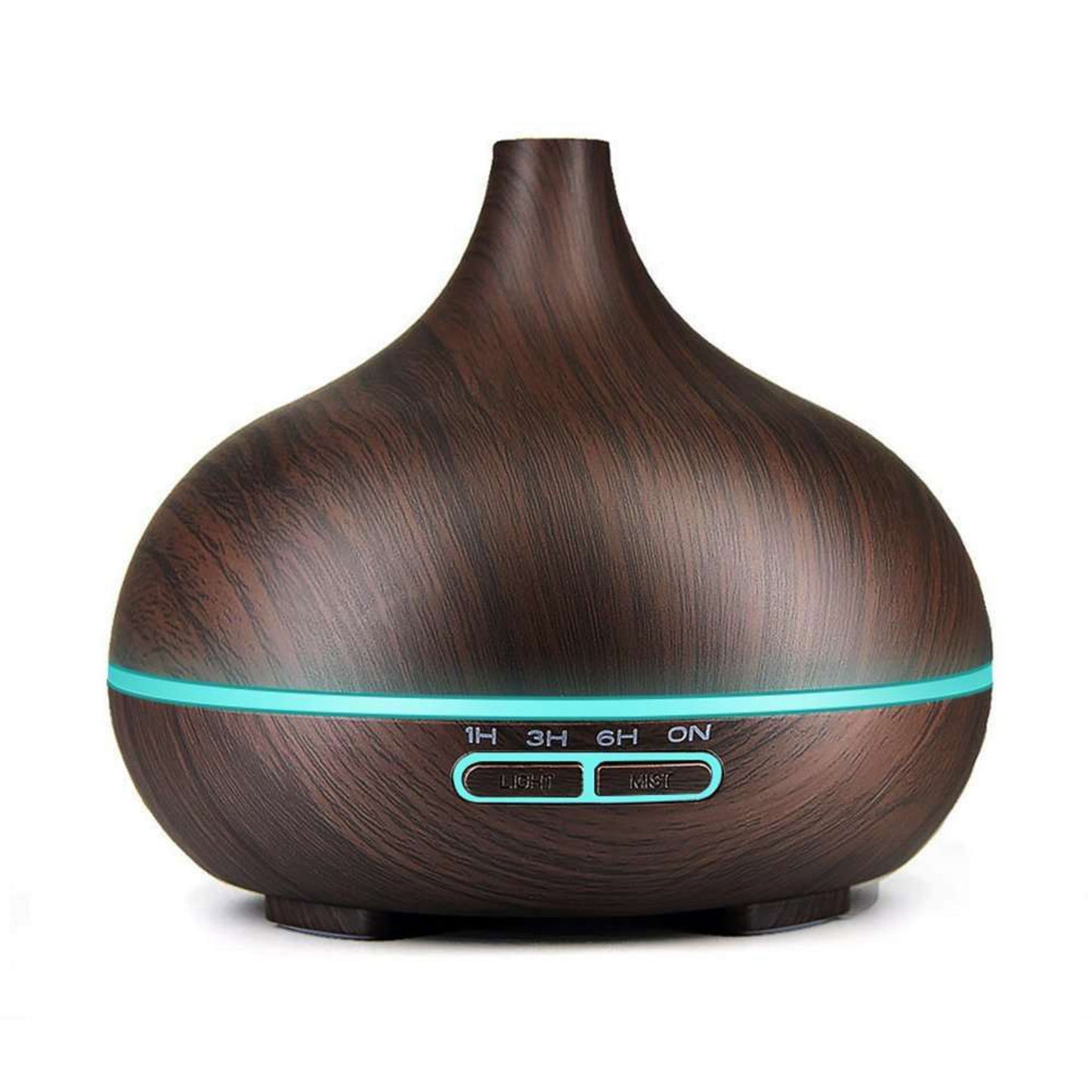 Dark Brown Round Wood Grain Diffusers