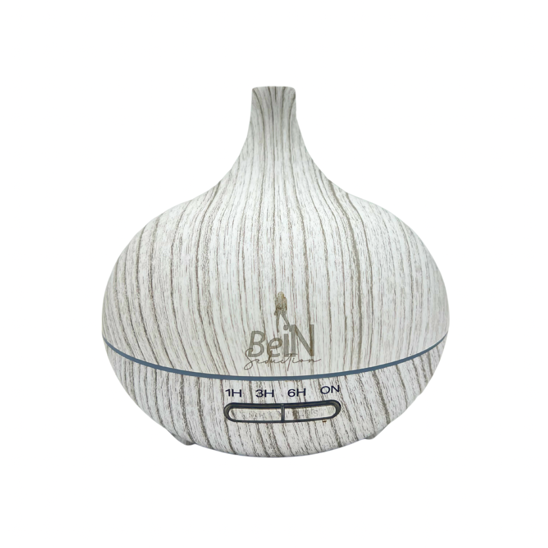 White Round Wood Grain Diffusers