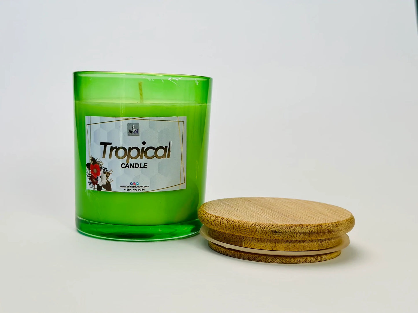 Tropical Soy Single Wick Wax Candle