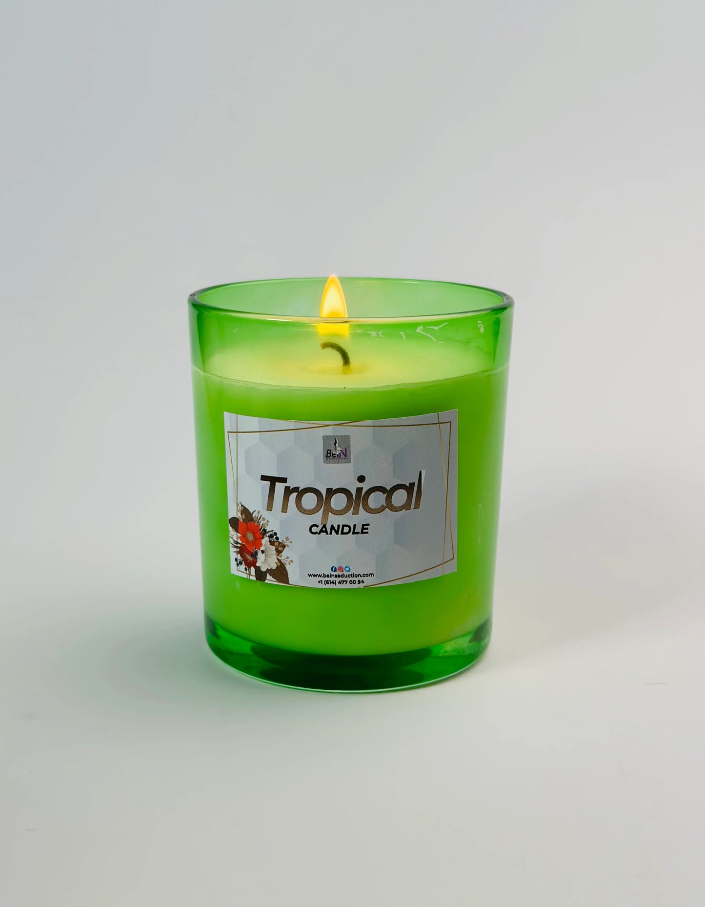 Tropical Soy Single Wick Wax Candle