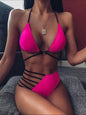 PINK AND LIME GREEN Swimsuit
